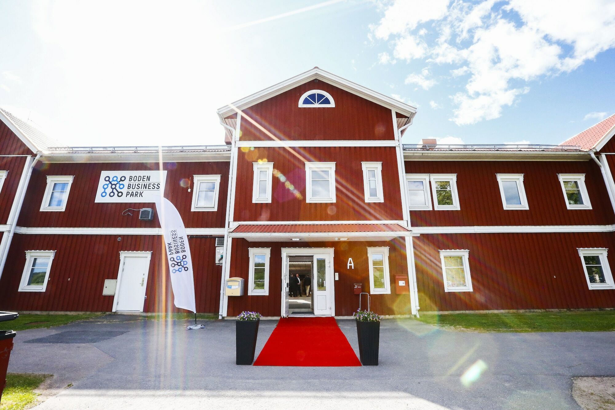 Boden Business Park Hotel Exterior foto